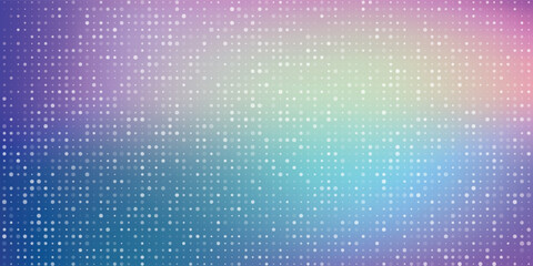Colorful Gradient Dots Pattern Background For Design Projects And Digital Art