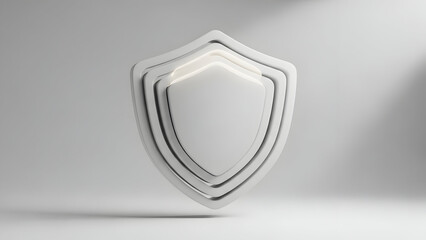 Shield icon protection security symbol.