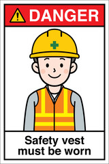 Safety Sign Danger Warning Ca...