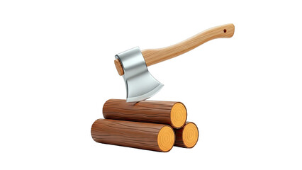 Ax and Stack of Logs