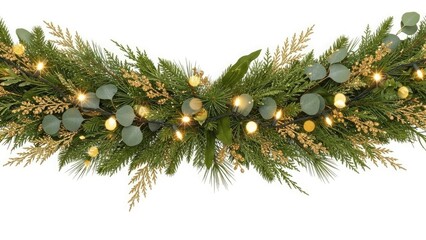 christmas background with christmas tree