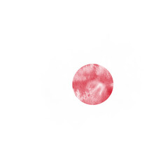 Abstract Grunge Japan Brush Flag