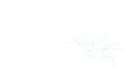 Technology dots lines connect network background.global network technology concept.