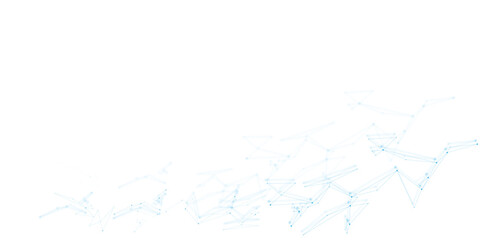 Abstract white blue digital technology futuristic communication high tech concept background.