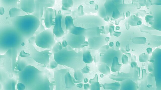Animated Abstract Pastel Cyan Background perfect for backgrounds, design elements and visuals