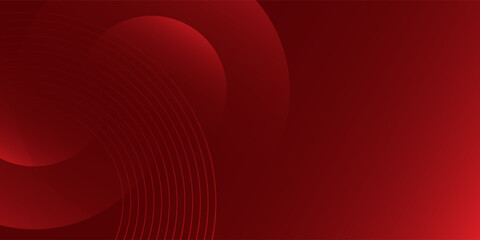 Red circle abstract background. Perfect dynamic shapes composition.