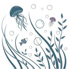 Foam and Sponge Inspired Soft Abstract Shapes © Stock