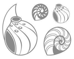 6 Modern 3D Abstract Objects Vector Design Collection