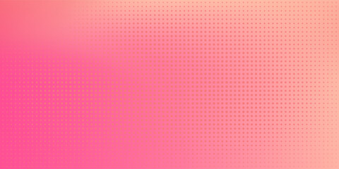 Pink and yellow pastel abstract dot textured comic cartoon pattern background.