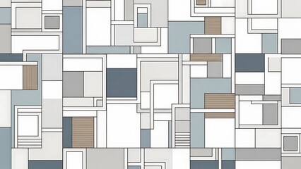 Dynamic Geometric Patterns Showcasing Modern Design Elements in Abstract Art