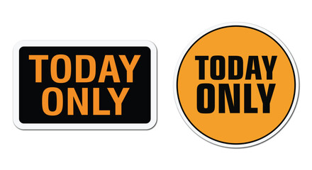 TODAY ONLY limited time offer stickers