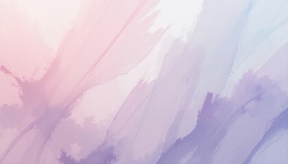 Abstract Soft Pastel Background with Gentle Brush Strokes