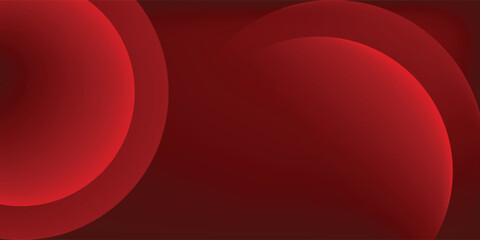 Red abstract background. Dynamic shapes composition. Eps10 vector