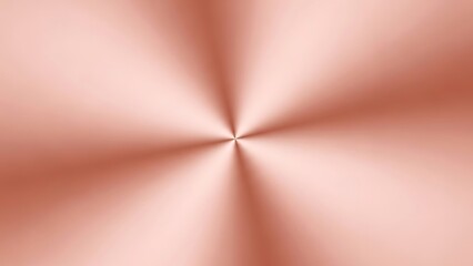 Rose Gold Metallic Radial Gradient