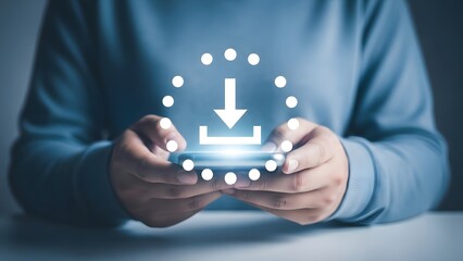 Downloading data to a mobile device