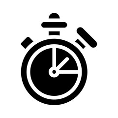 chronometer glyph icon