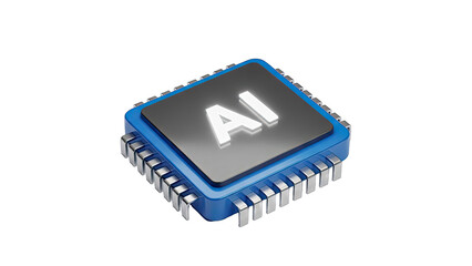 AI Chip with AI Text