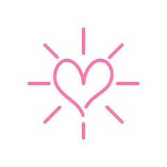 Love logo icon
