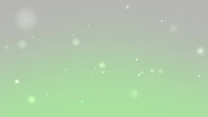 Abstract soft green gradient background with sparkling particles Ideal for celebratory events like New Year or design work requiring a calm and elegant touch