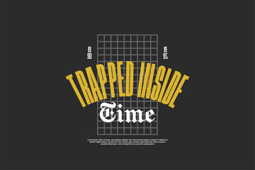 streetwear design template element for fashion