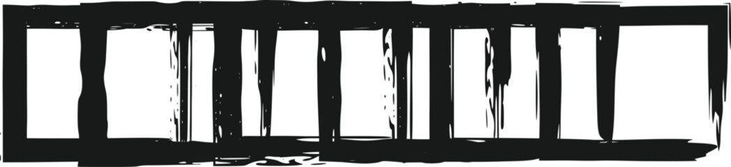 black and white striped socks