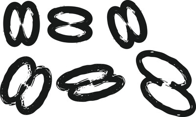 set of numbers and symbols