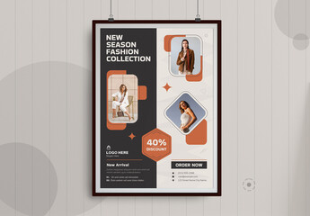 Fashion Sale Poster Layout