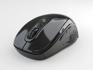 Gaming Mouse with RGB LED Lighting &ndash; Modern Computer Peripheral on Dark Background