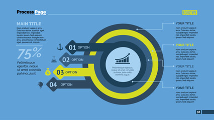 Four Options Plan Slide Template