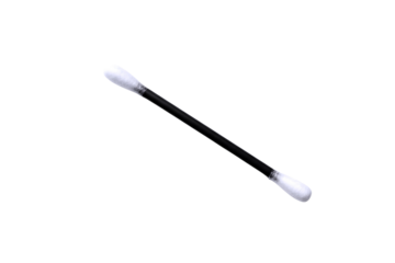 Double ended cotton swab isolated on white background isolated on transparent background