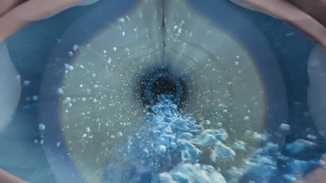 Animated Visualization of Cerebral Ventricles and Cerebrospinal Fluid Flow