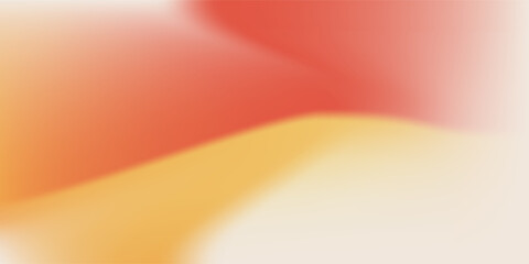 Blurred color gradient background, abstract yellow red orange grain gradation texture, modern vector soft peach texture blur abstract background concept art