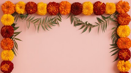 autumn leaves border