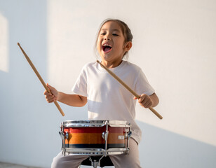 Young Drummer Girl
