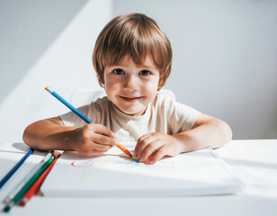 Little Artist at Work