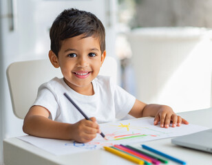 Little Artist at Work