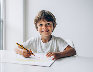 Young Artist at Work