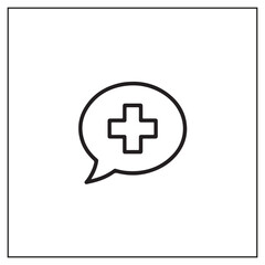 Obraz premium Medical File Icon