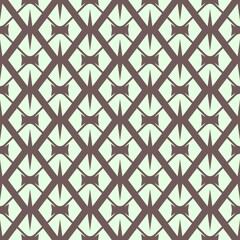 Seamless vintage geometric metal grid pattern for wallpaper and fabric design