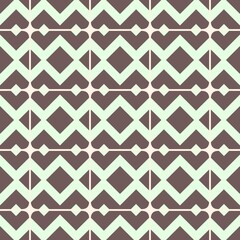 Vintage seamless chevron geometric pattern with triangles for wallpaper and fabric design