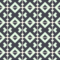 Vintage seamless geometric zigzag pattern for wallpaper and fabric design