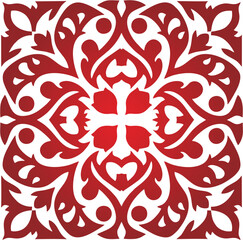 vector seamless pattern with flowers