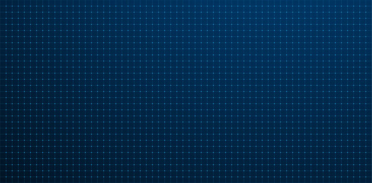 Digital HUD grid futuristic technology overlay blue background. Square grid texture . 