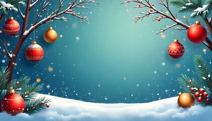 Vibrant Holiday Seamless Pattern for Seasonal Design Projects