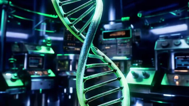 Exploring the Structure of DNA in a Laboratory Setting With Advanced Technology and Equipment at Work