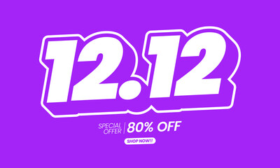Special Offer 12 12 Vector EPS Design Advertising