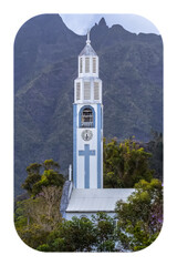 &Eacute;glise de Cilaos, &Icirc;le de la R&eacute;union 