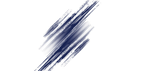 Glitch distorted grunge layer .Overlay grunge texture . Distressed effect .Vector shapes with a halftone dots.