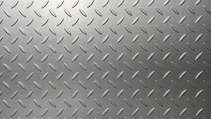 Shiny diamond plate texture with reflections and metal pattern design