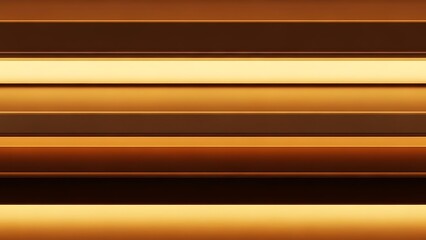 Warm orange and brown horizontal geometric bands with subtle light gradients and shadows